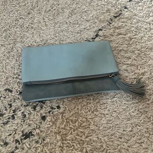 Elegant Blue Clutch Bag